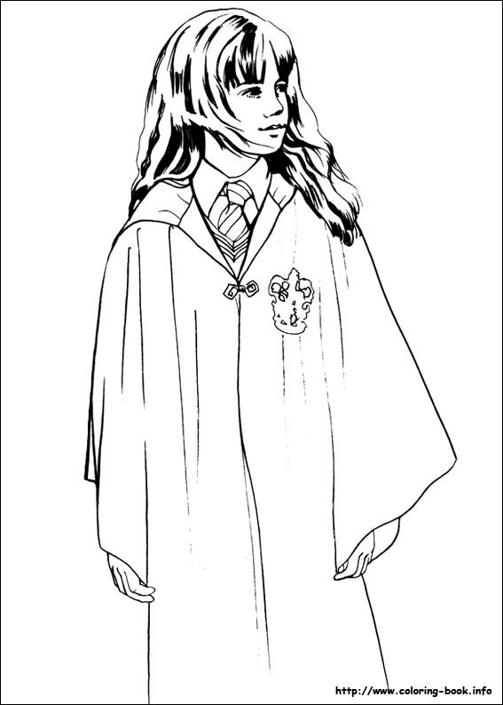 Harry Potter coloring picture